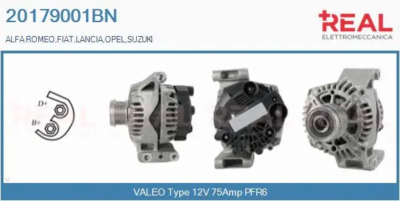 Alternator (20179001BN)