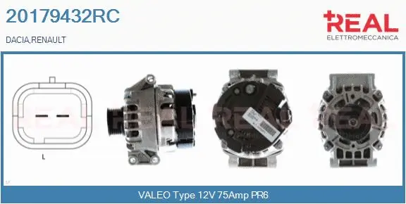 Alternator (20179432RC)