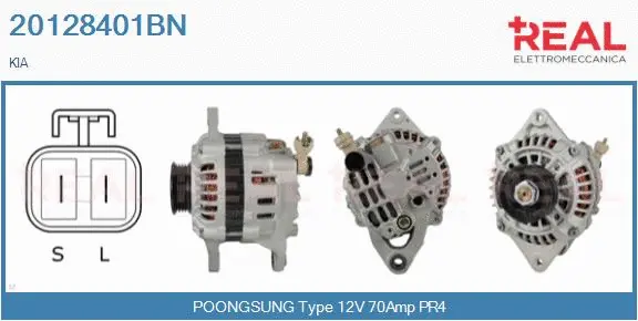 Alternator (20128401BN)