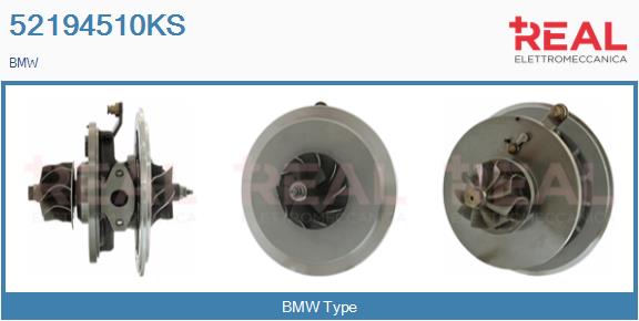 Core assembly, turbocharger (52194510KS)