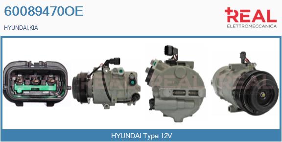 Compressor, air conditioning (60089470OE)