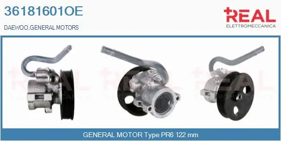 Hydraulic Pump, steering (36181601OE)
