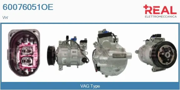 Compressor, air conditioning (60076051OE)