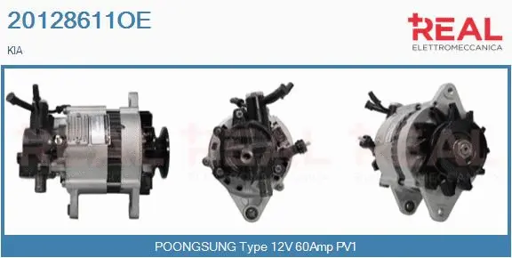 Alternator (20128611OE)