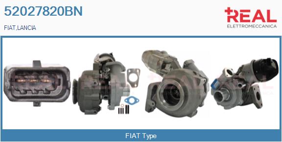Charger, charging (supercharged/turbocharged) (52027820BN)