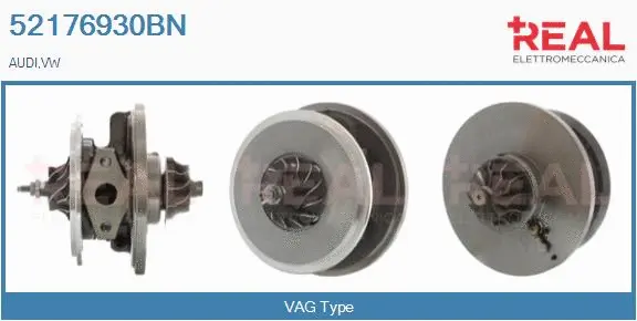 Core assembly, turbocharger (52176930BN)