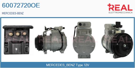 Compressor, air conditioning (60072720OE)