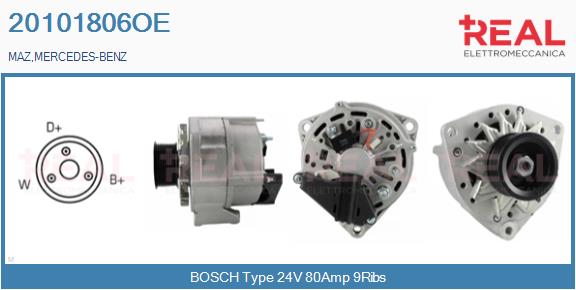 Alternator (20101806OE)