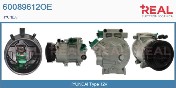 Compressor, air conditioning (60089612OE)