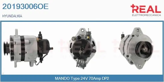 Alternator (20193006OE)