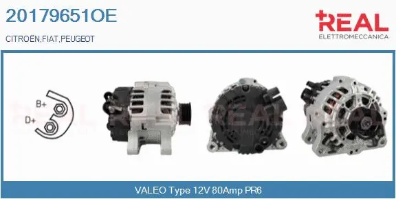 Alternator (20179651OE)