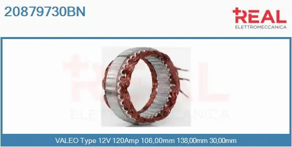 Stator, alternator (20879730BN)