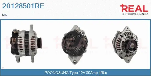 Alternator (20128501RE)