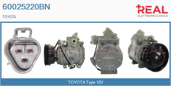 Compressor, air conditioning (60025220BN)