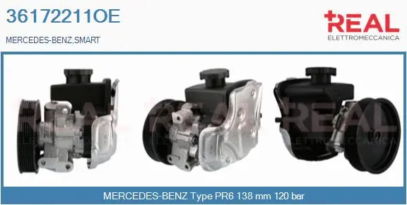 Hydraulic Pump, steering (36172211OE)