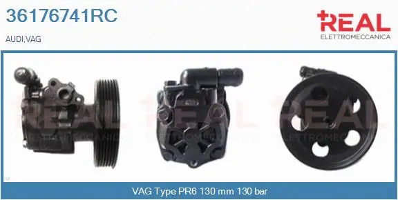 Hydraulic Pump, steering (36176741RC)