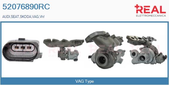 Charger, charging (supercharged/turbocharged) (52076890RC)