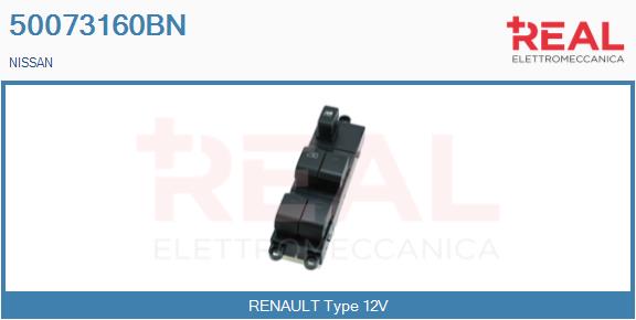 Switch, window regulator (50073160BN)