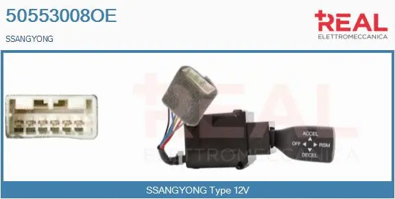 Switch, cruise control (50553008OE)