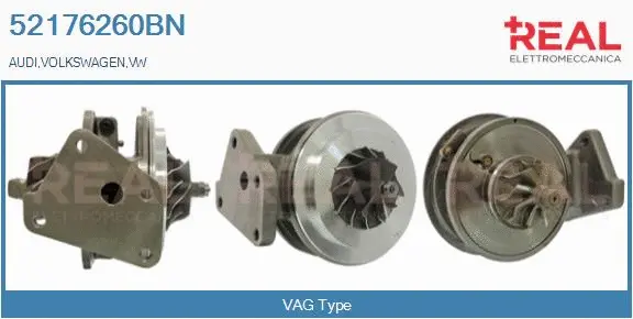 Core assembly, turbocharger (52176260BN)