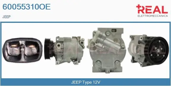 Compressor, air conditioning (60055310OE)