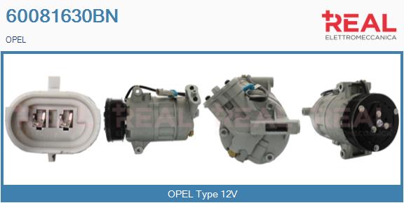 Compressor, air conditioning (60081630BN)
