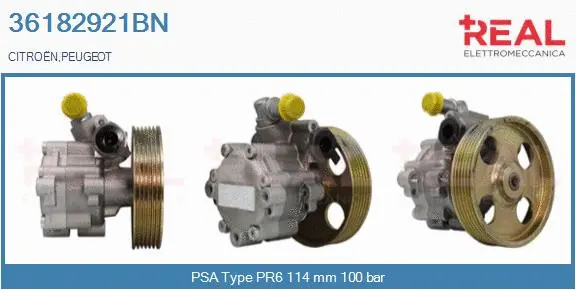 Hydraulic Pump, steering (36182921BN)