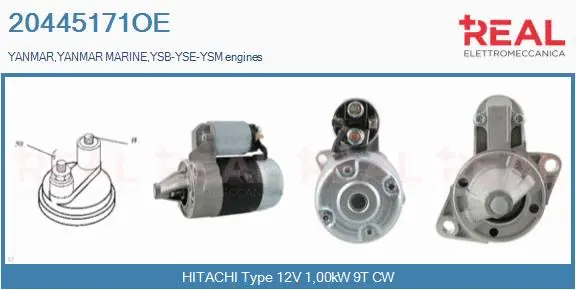 Starter (20445171OE)