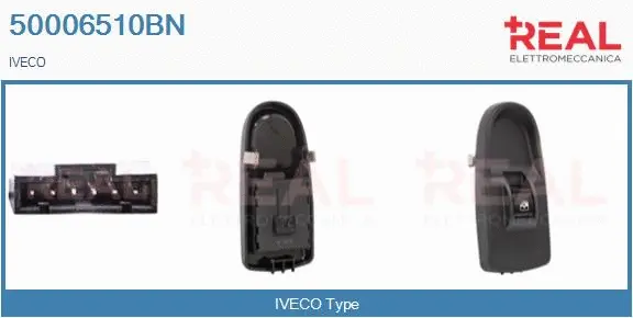 Switch, window regulator (50006510BN)