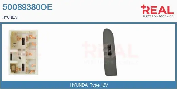 Switch, window regulator (50089380OE)