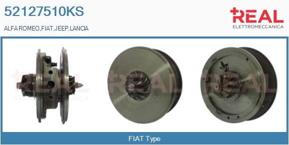 Core assembly, turbocharger (52127510KS)