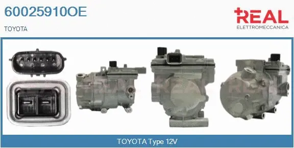 Compressor, air conditioning (60025910OE)