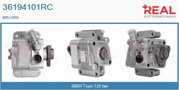 Hydraulic Pump, steering (36194101RC)