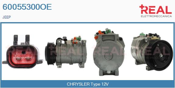 Compressor, air conditioning (60055300OE)