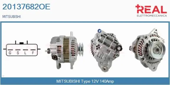 Alternator (20137682OE)