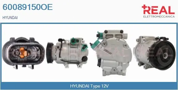 Compressor, air conditioning (60089150OE)