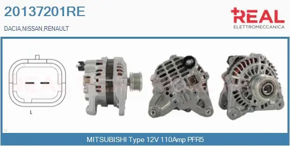 Alternator (20137201RE)