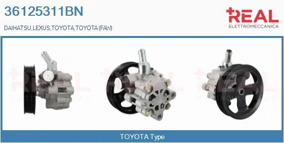 Hydraulic Pump, steering (36125311BN)