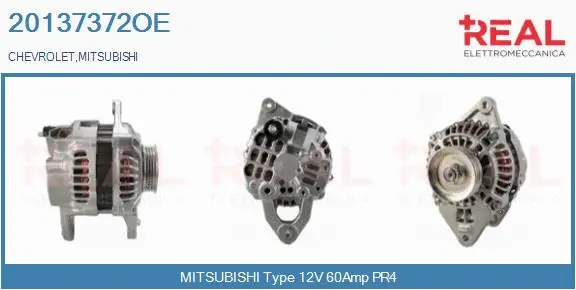 Alternator (20137372OE)