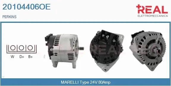 Alternator (20104406OE)