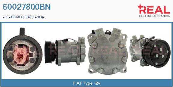 Compressor, air conditioning (60027800BN)