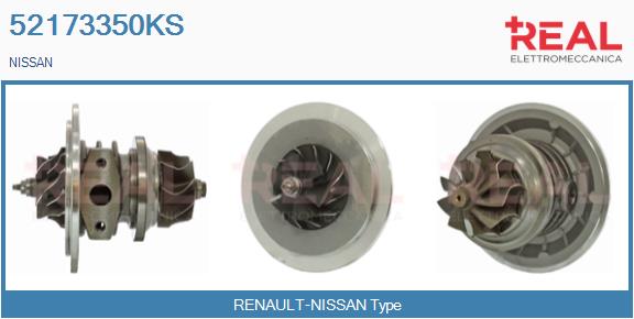 Core assembly, turbocharger (52173350KS)