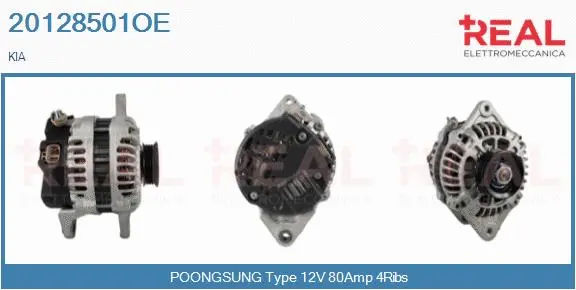 Alternator (20128501OE)