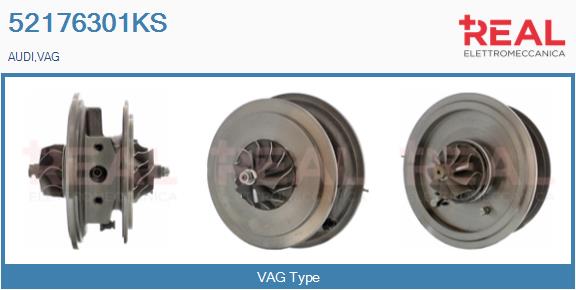 Core assembly, turbocharger (52176301KS)