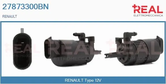 Washer Fluid Pump, window cleaning (27873300BN)