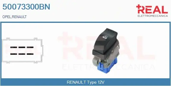 Switch, window regulator (50073300BN)