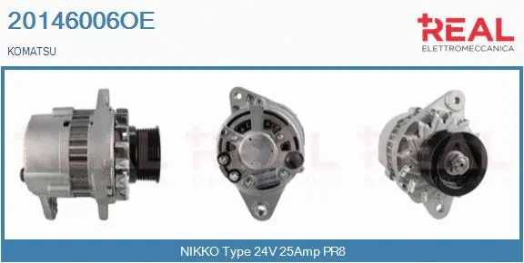 Alternator (20146006OE)