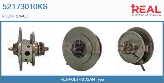 Core assembly, turbocharger (52173010KS)