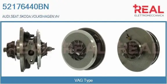 Core assembly, turbocharger (52176440BN)