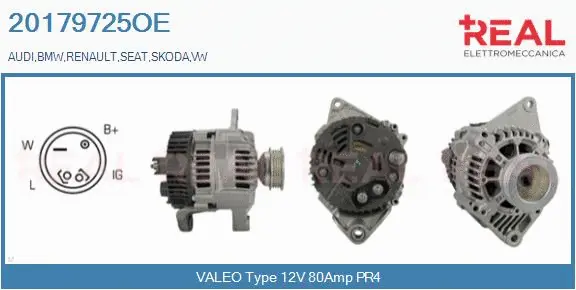 Alternator (20179725OE)